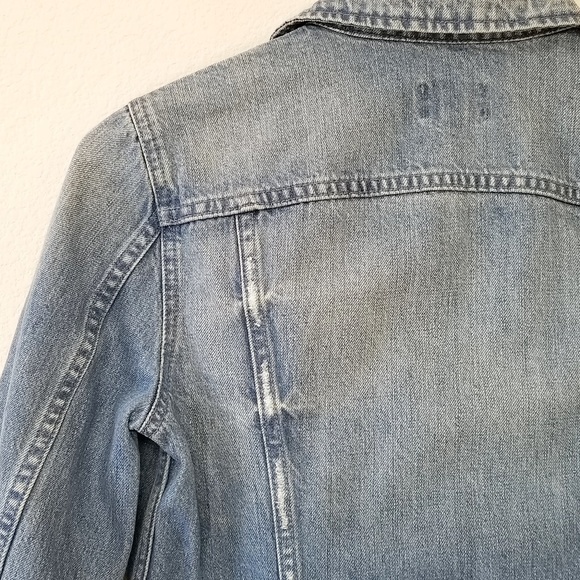 J Crew Blue Denim Jacket in Holston Wash - Picture 6 of 9